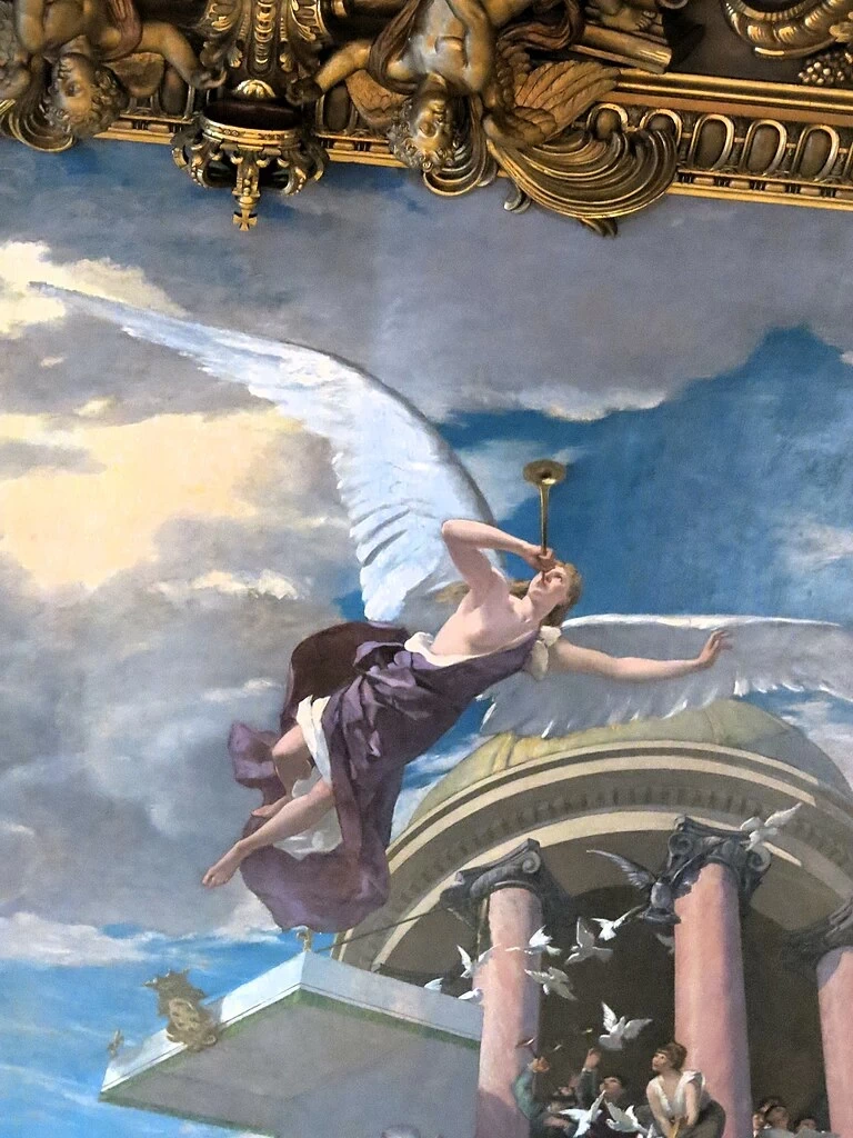 Gloriae Mariae Medicis, detto Il trionfo di Maria de' Medici - Padiglione Beauvais,Louvre, Parigi, dettaglio 1